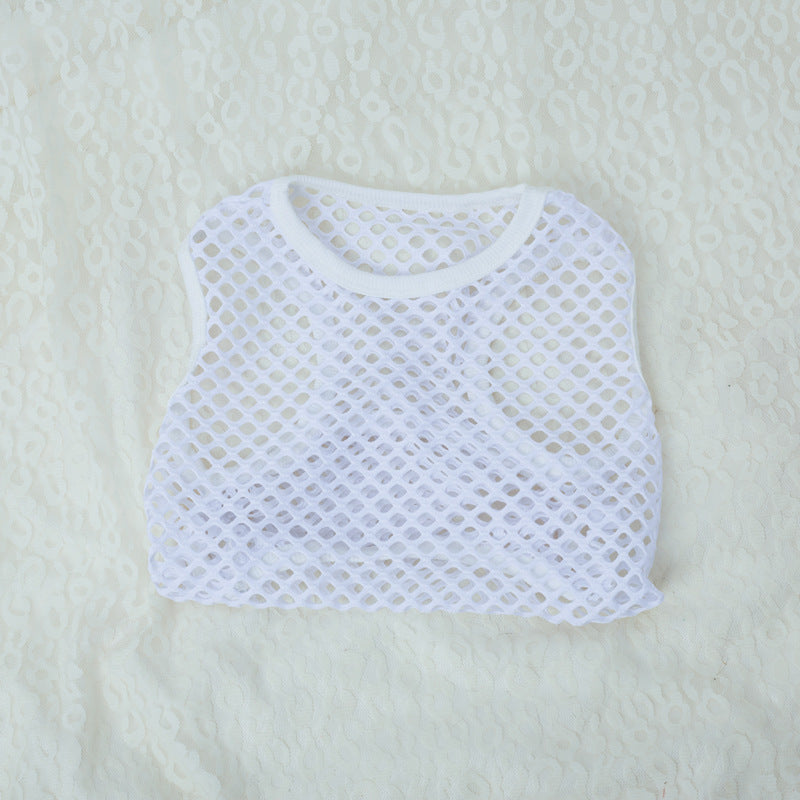 French Bulldog Summer Clothes – Thin Hollow Mesh for Dog Lovers and-fadou