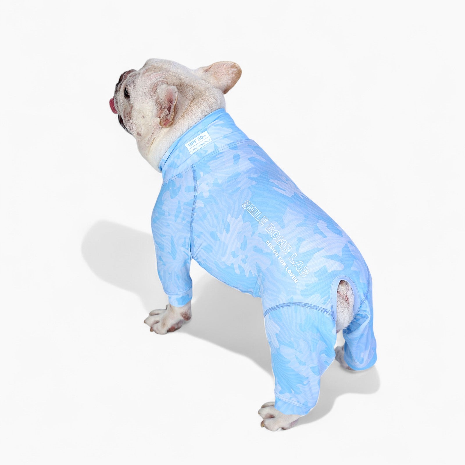 French Bulldog Breathable Dog Pajamas for Flat-Face Breeds-fadou