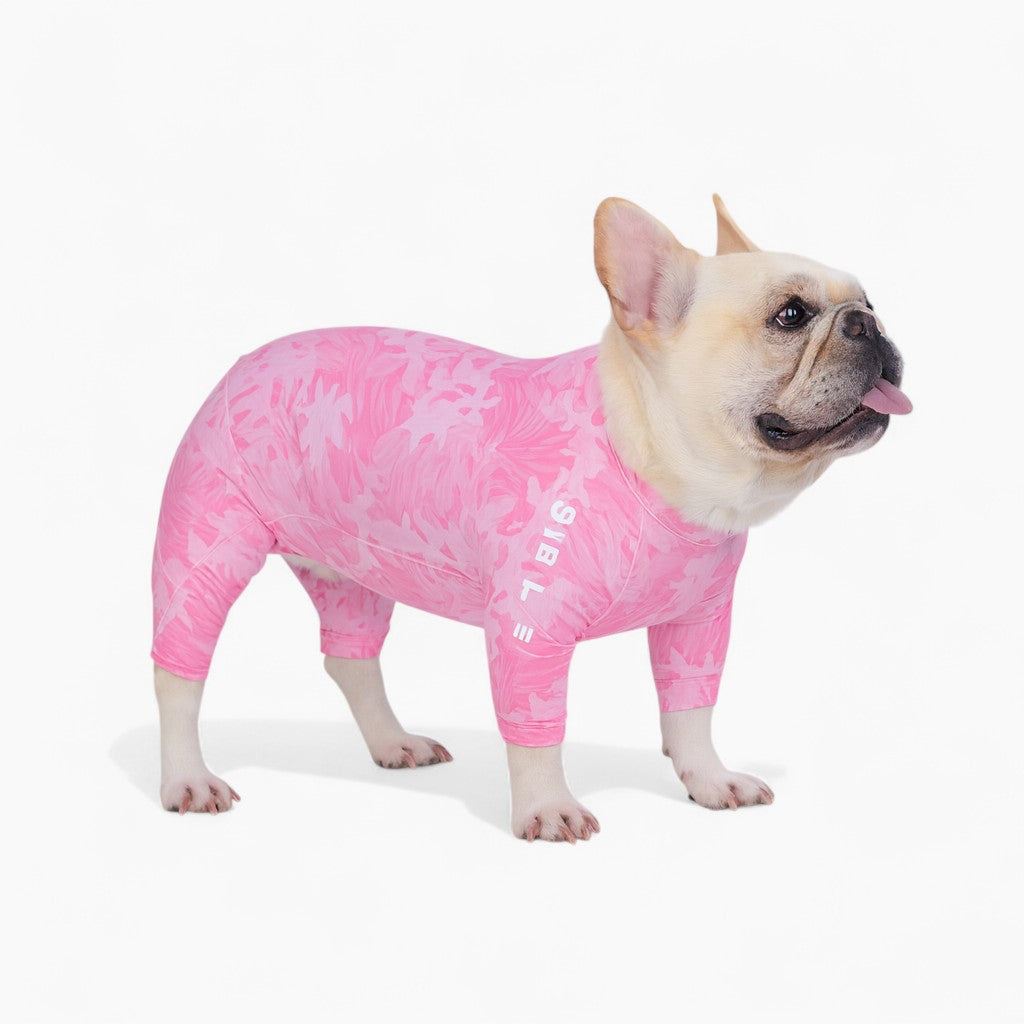 French Bulldog Breathable Dog Pajamas for Flat-Face Breeds-fadou