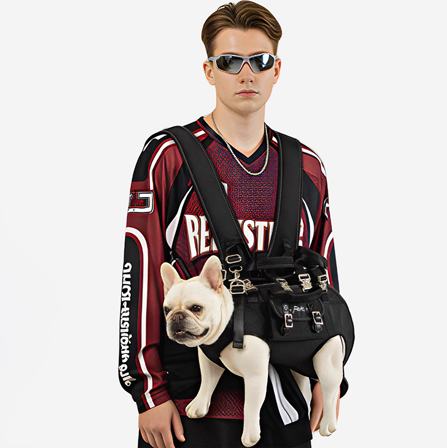 Frenchie Lightweight Dog Transport for Outdoor Adventures-fadou