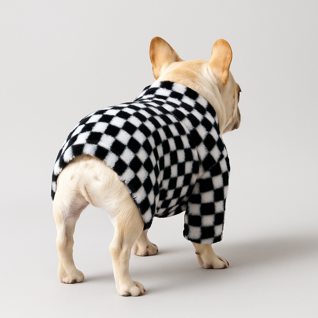 French Bulldog Soft Winter Jacket for Outdoor Adventures-fadou