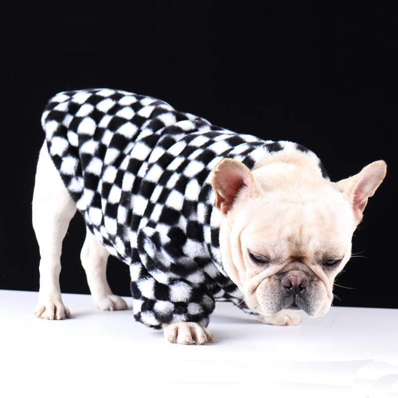 French Bulldog Soft Winter Jacket for Outdoor Adventures-fadou