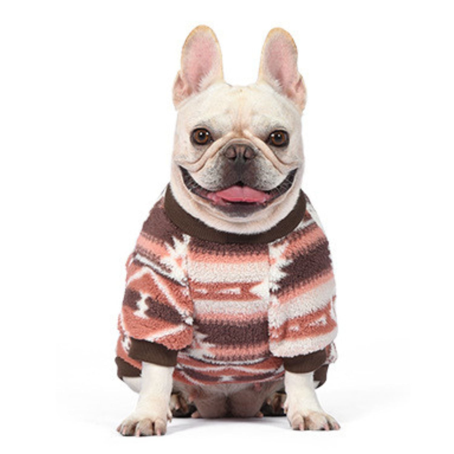 French Bulldog Cozy Warm Knitwear for Outdoor Adventures-fadou