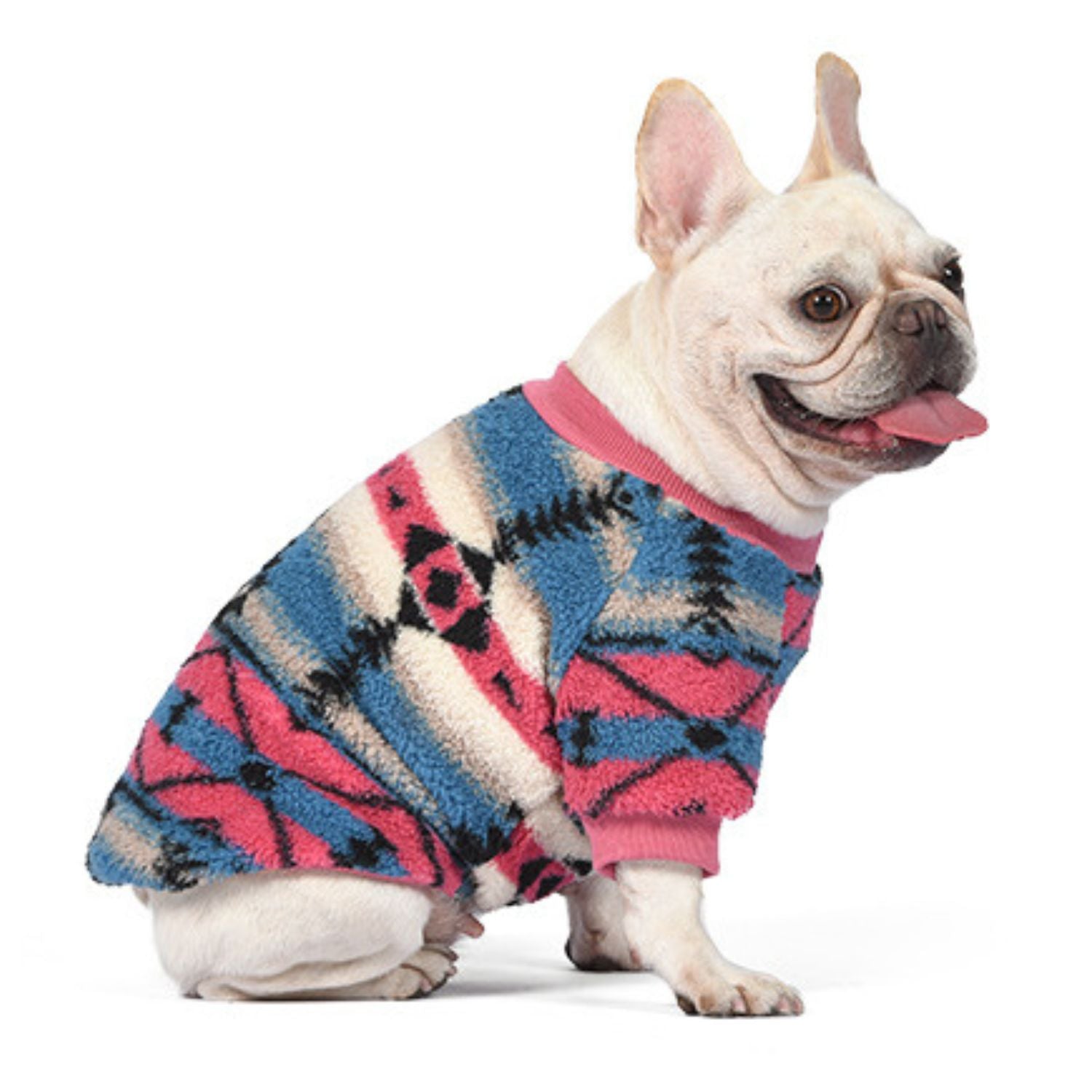 French Bulldog Cozy Warm Knitwear for Outdoor Adventures-fadou