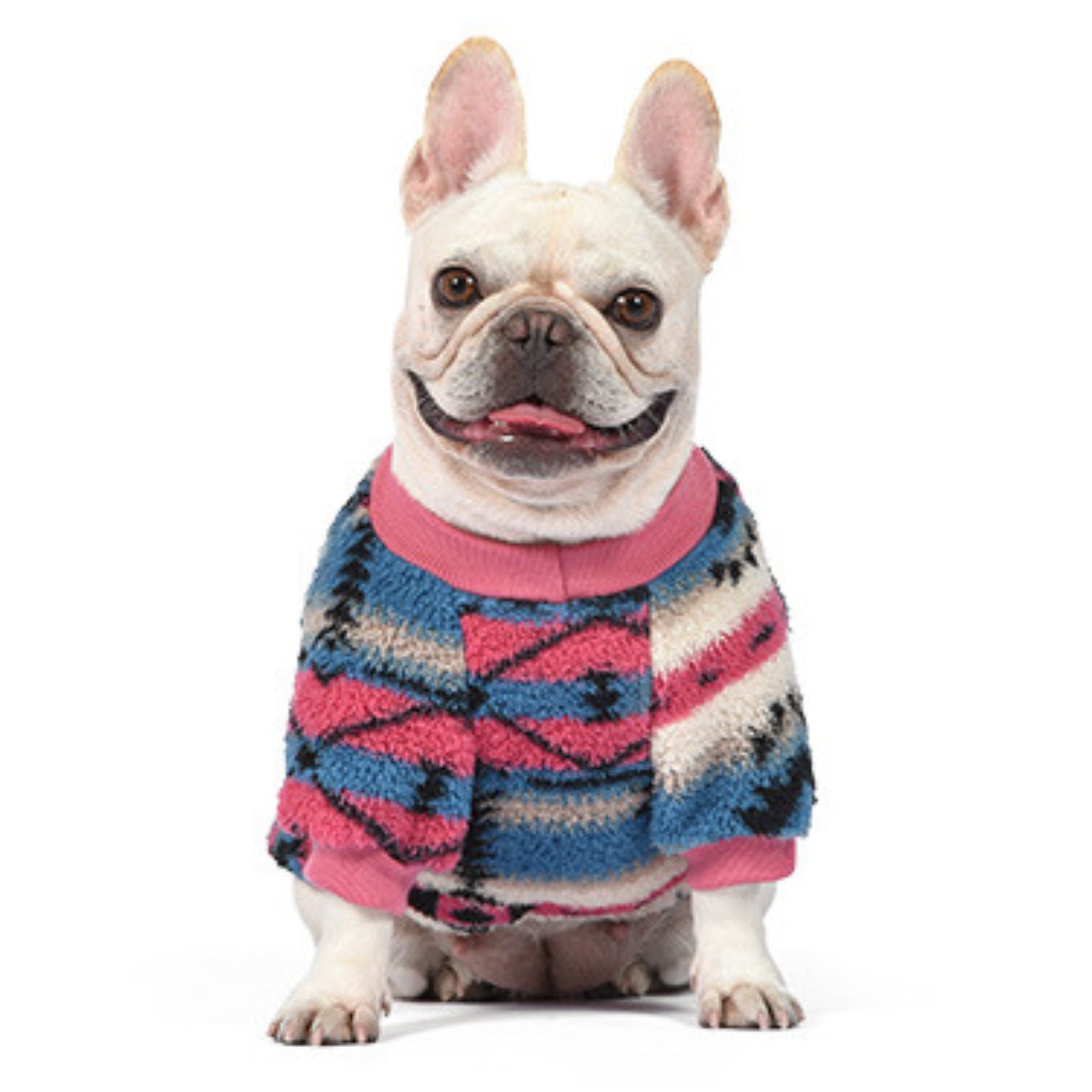 French Bulldog Cozy Warm Knitwear for Outdoor Adventures-fadou