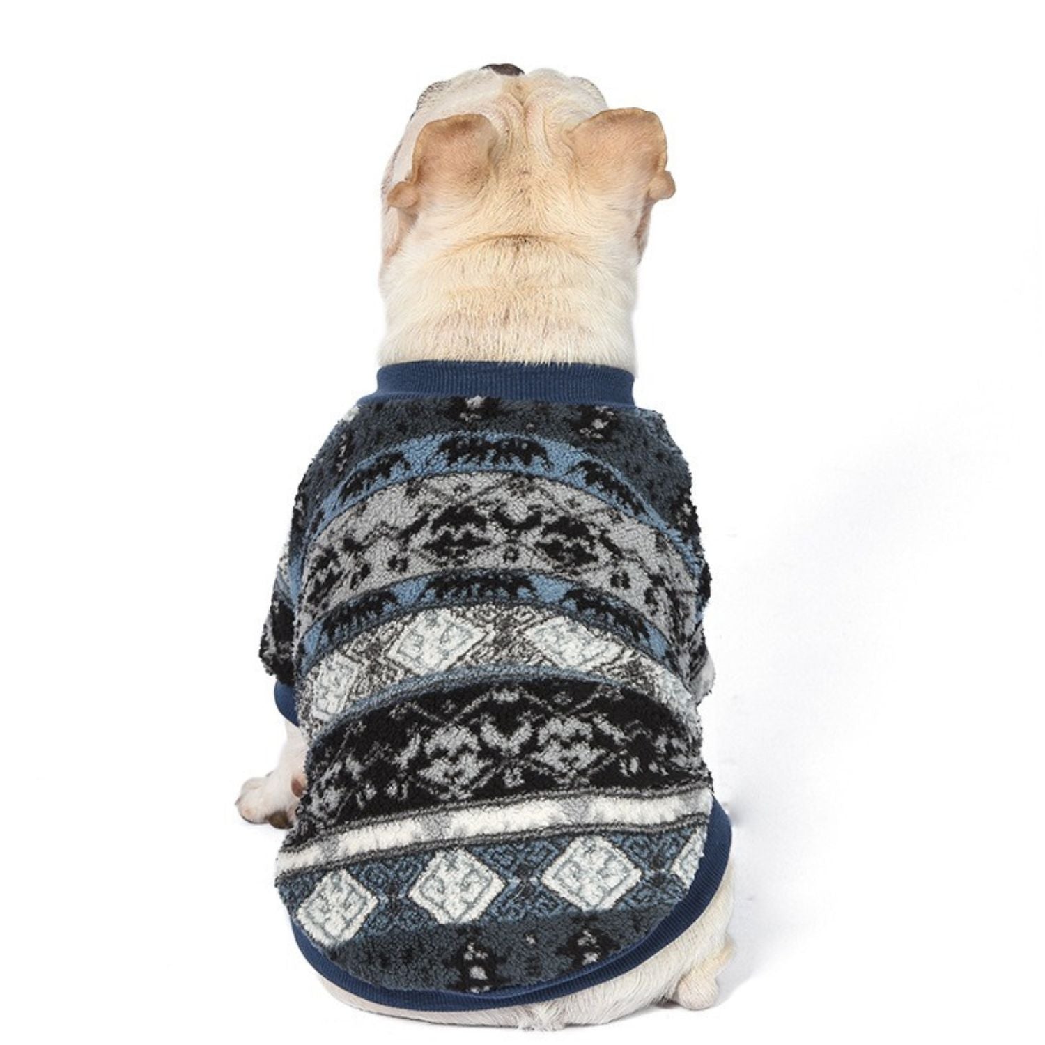 French Bulldog Cozy Warm Knitwear for Outdoor Adventures-fadou