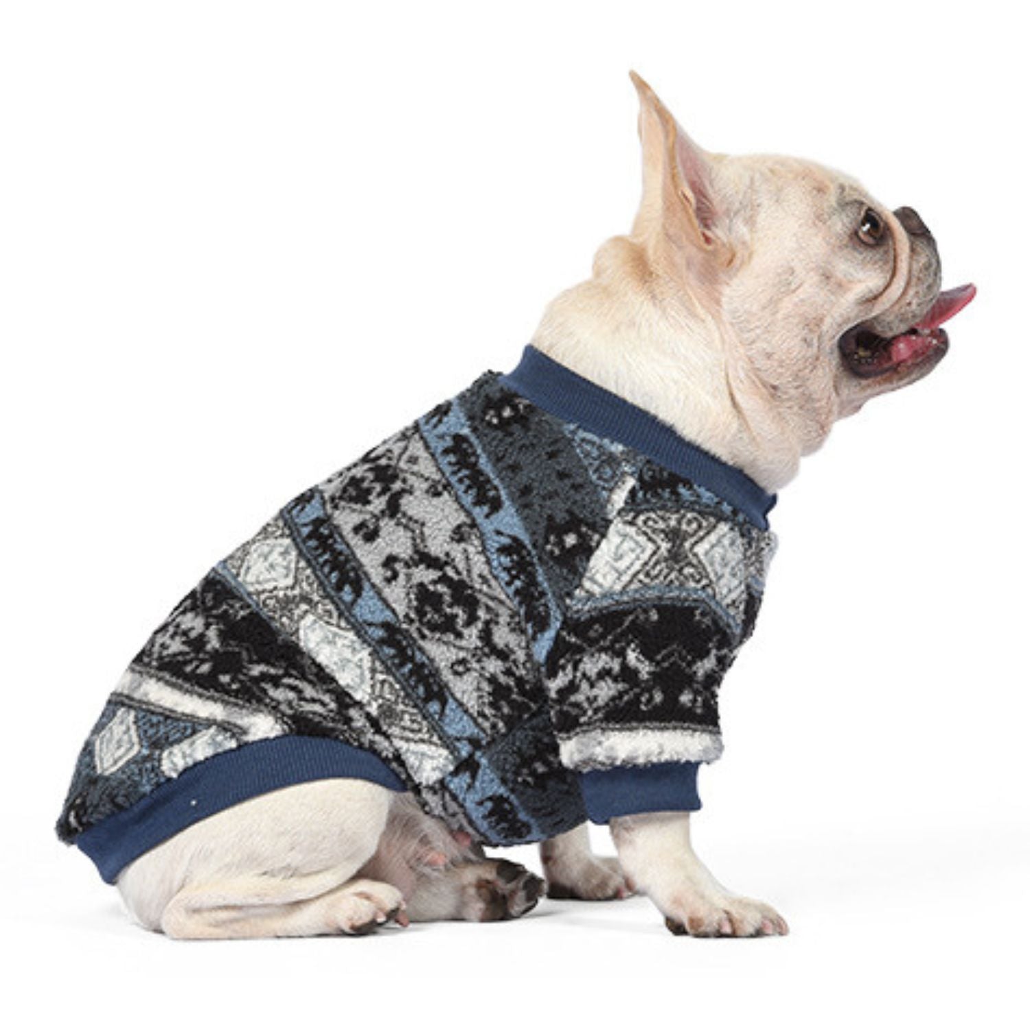 French Bulldog Cozy Warm Knitwear for Outdoor Adventures-fadou
