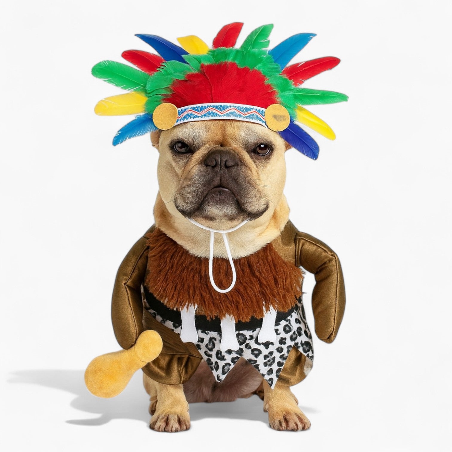 French Bulldog Funny Dog Costume for Outdoor Adventures-fadou