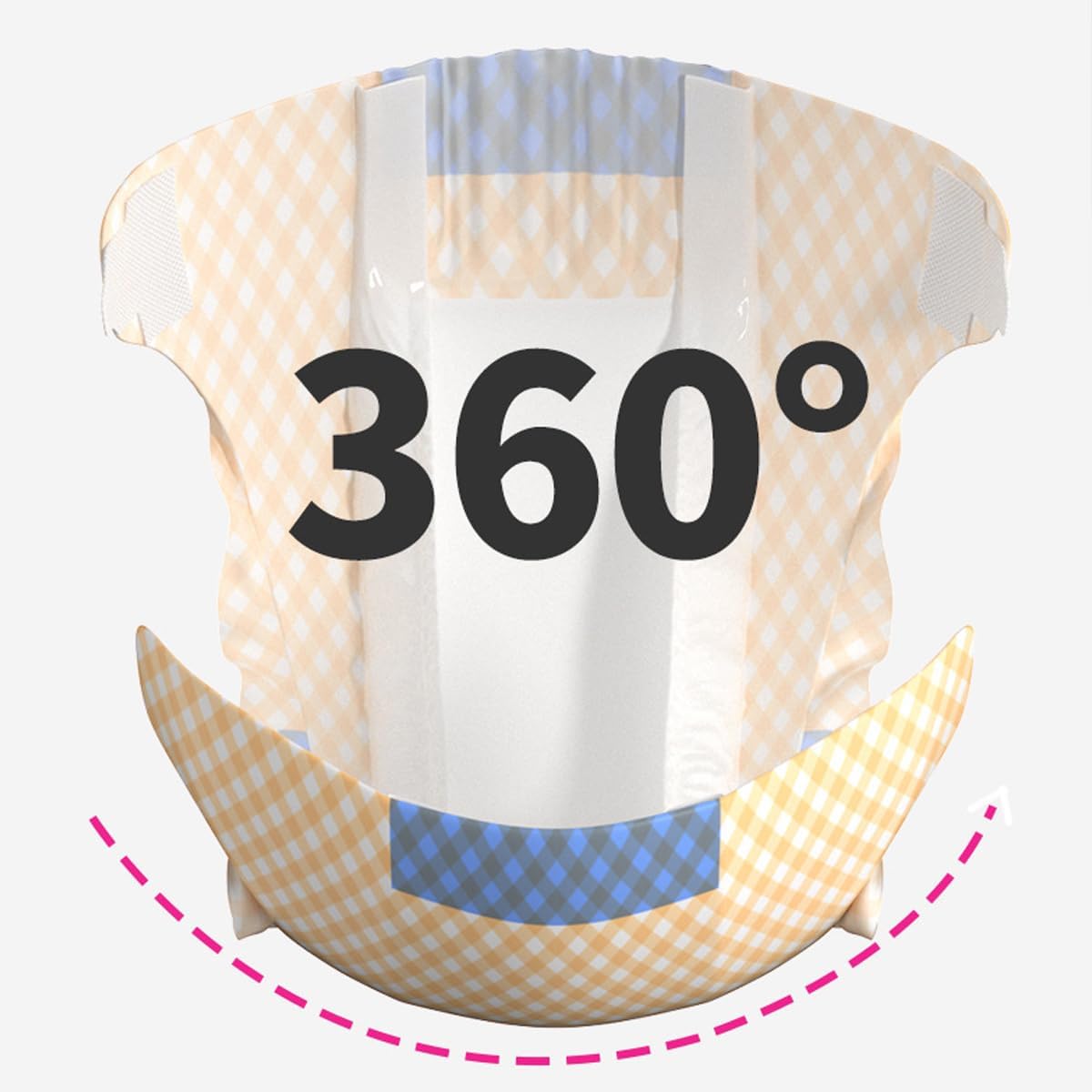 Absorbent Soft Absorbent Underwear for Flat-Face Breeds-fadou