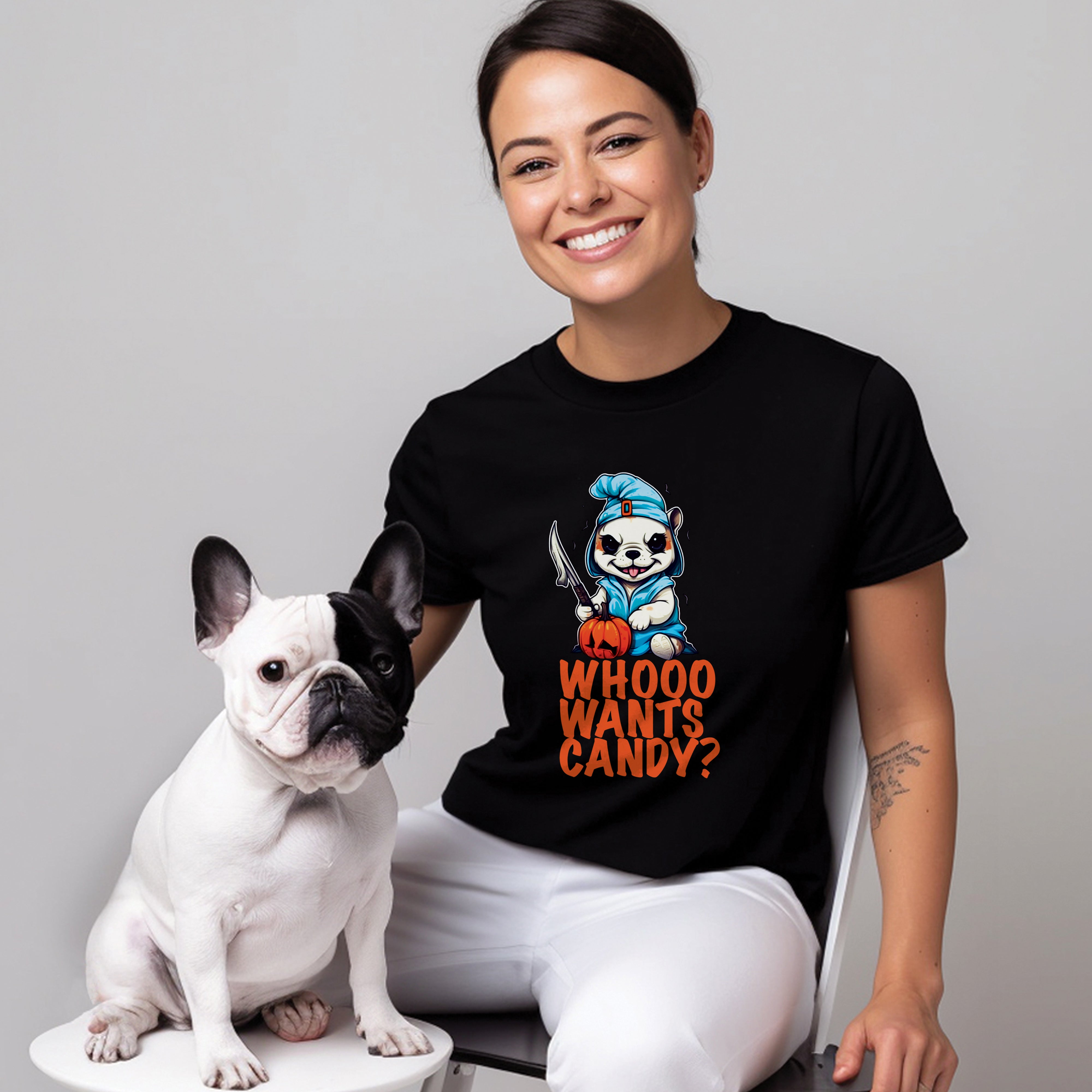French Bulldog Halloween Unisex Shirt for Frenchie Fans-fadou