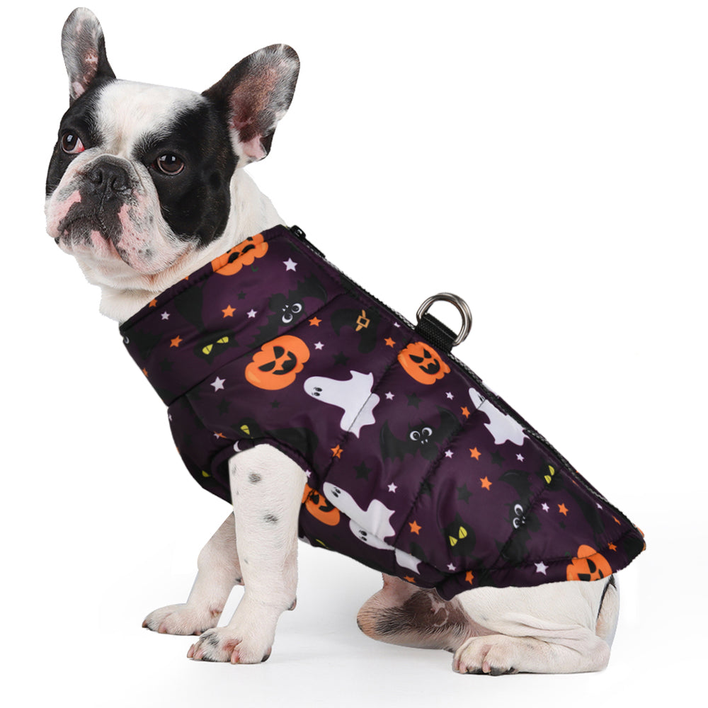 French Bulldog Cozy Winter Jacket for Brachycephalic Dogs-fadou
