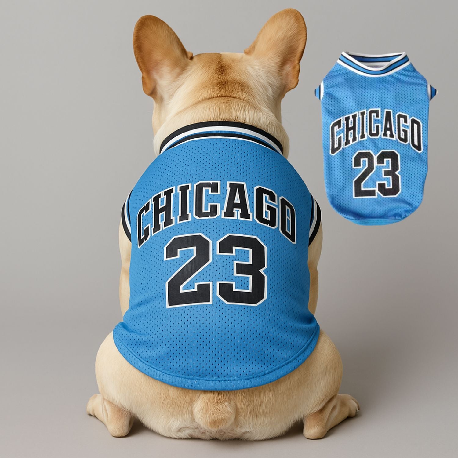 Summer Breathable Dog Lover Tee for Frenchie Enthusiasts-fadou