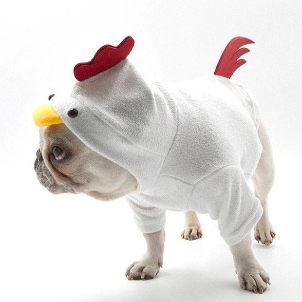 ChickRuff Halloween Cozy Hoodie for Brachycephalic Dogs-fadou