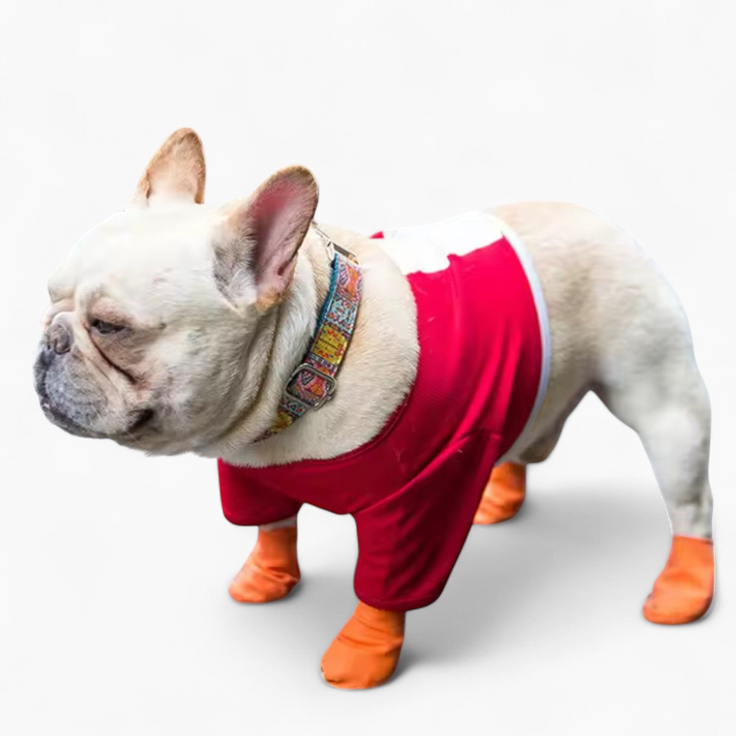 French Bulldog Breathable Pet Shoes for Outdoor Adventures-fadou