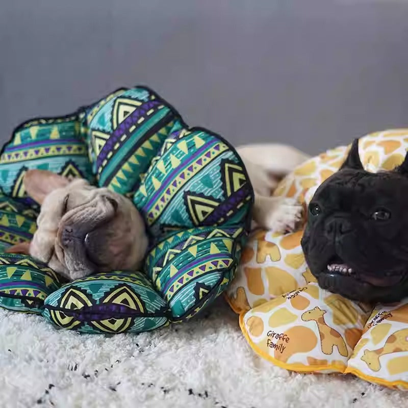 Frenchie Soft Elizabethan – Anti-Lick Pet for French Bulldogs-fadou