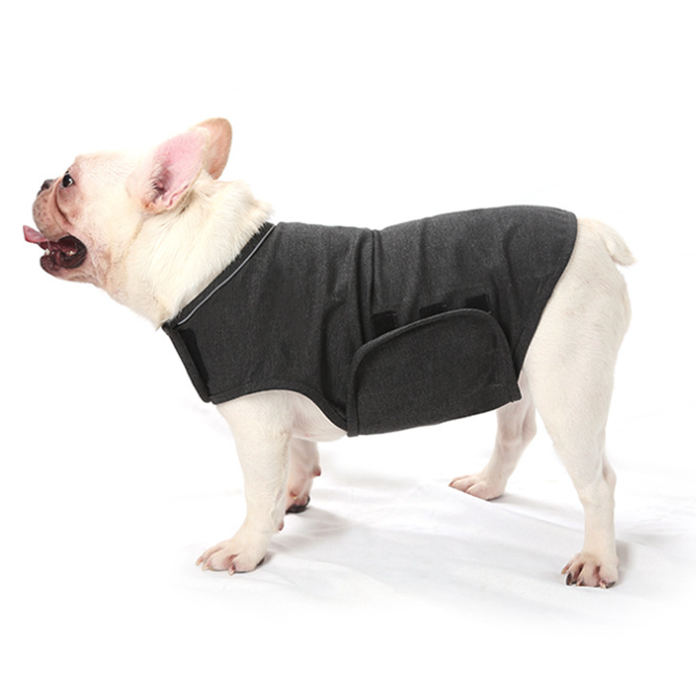 RelaxRover French Bulldog Warm Outerwear for Small Breeds-fadou