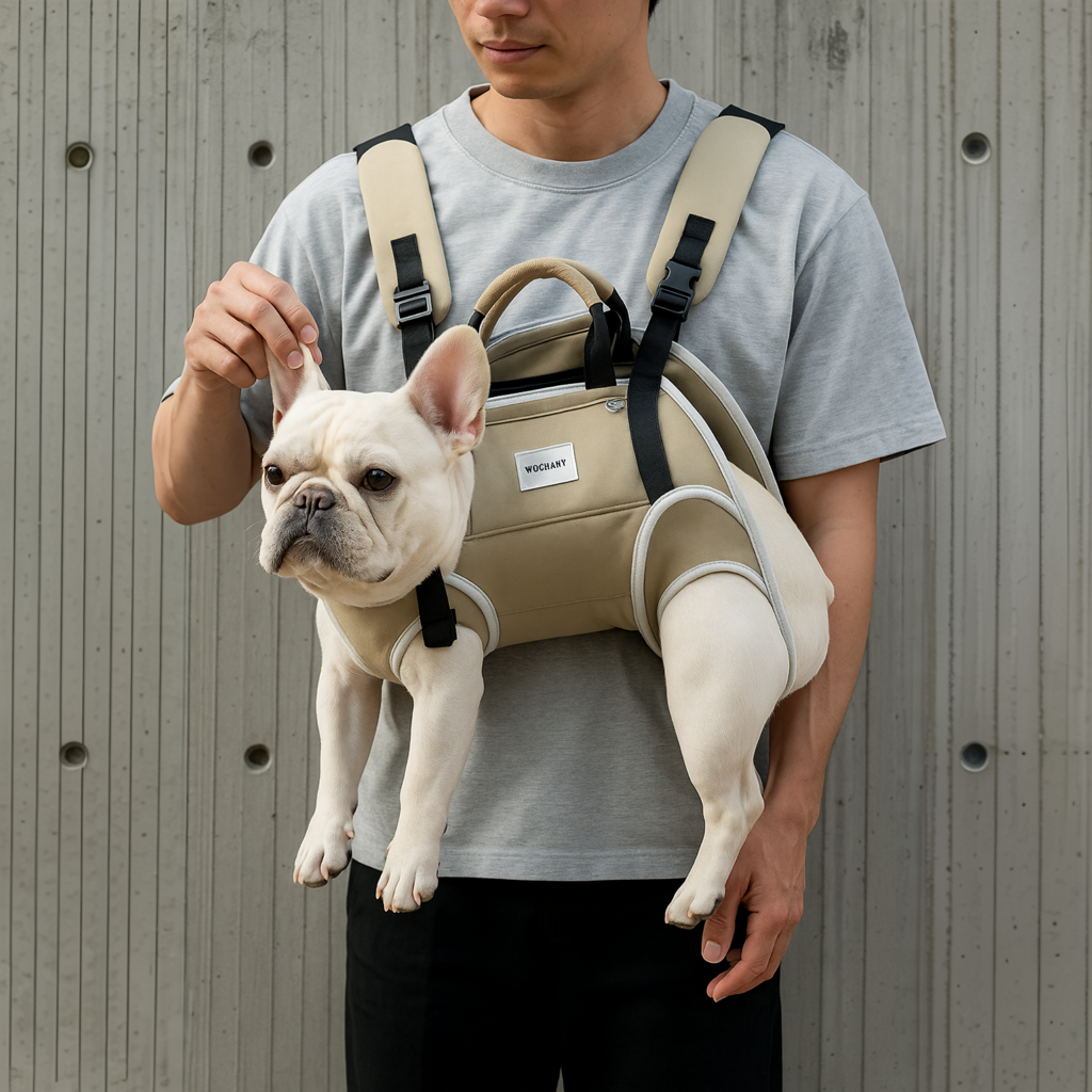 French Bulldog Soft Dog Transport for Outdoor Adventures-fadou