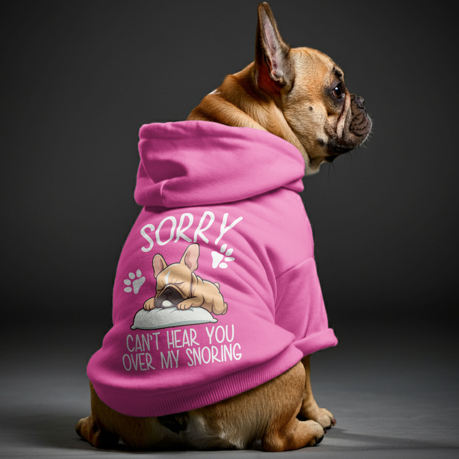 Sorry, Can’t Hear You over My Snoring - for French Bulldogs-fadou