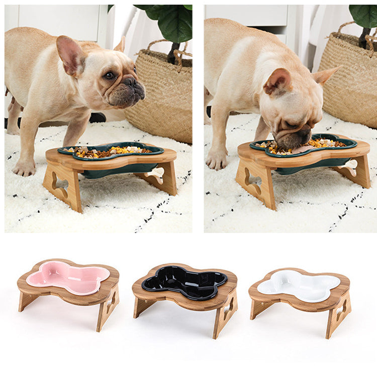 Anti-Overturning Secure Pet Bowl for Outdoor Adventures-fadou