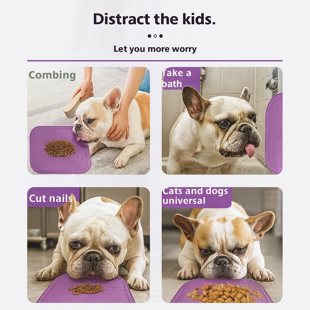 Silicone Slow Feeder Slow Feeder for Brachycephalic Dogs-fadou