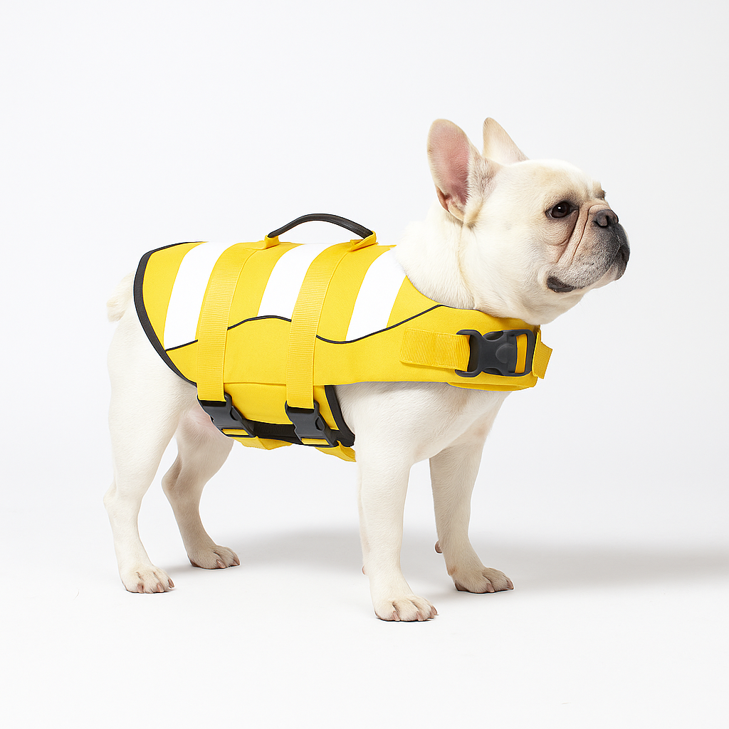 French Bulldog Safe Winter Jacket for Brachycephalic Dogs-fadou