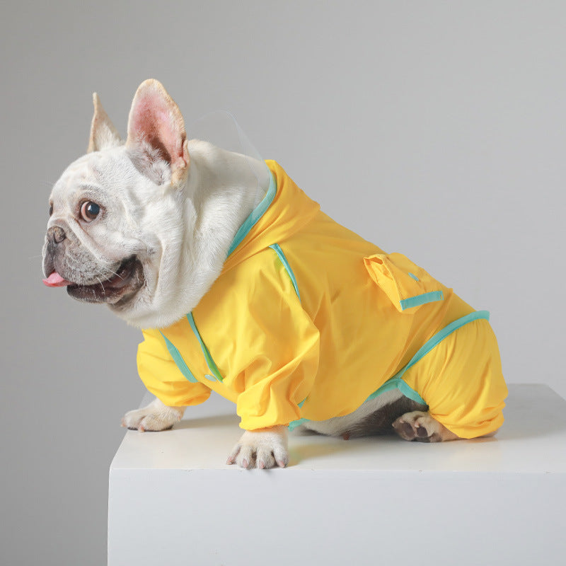 Rainmax™ - Frenchie Ultimate Raincoat for Short-Nosed Dogs-fadou