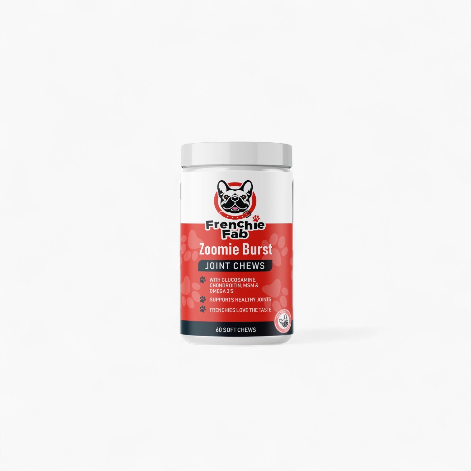 Frenchie Zoomie Burst Joint Chews – for French Bulldogs-fadou