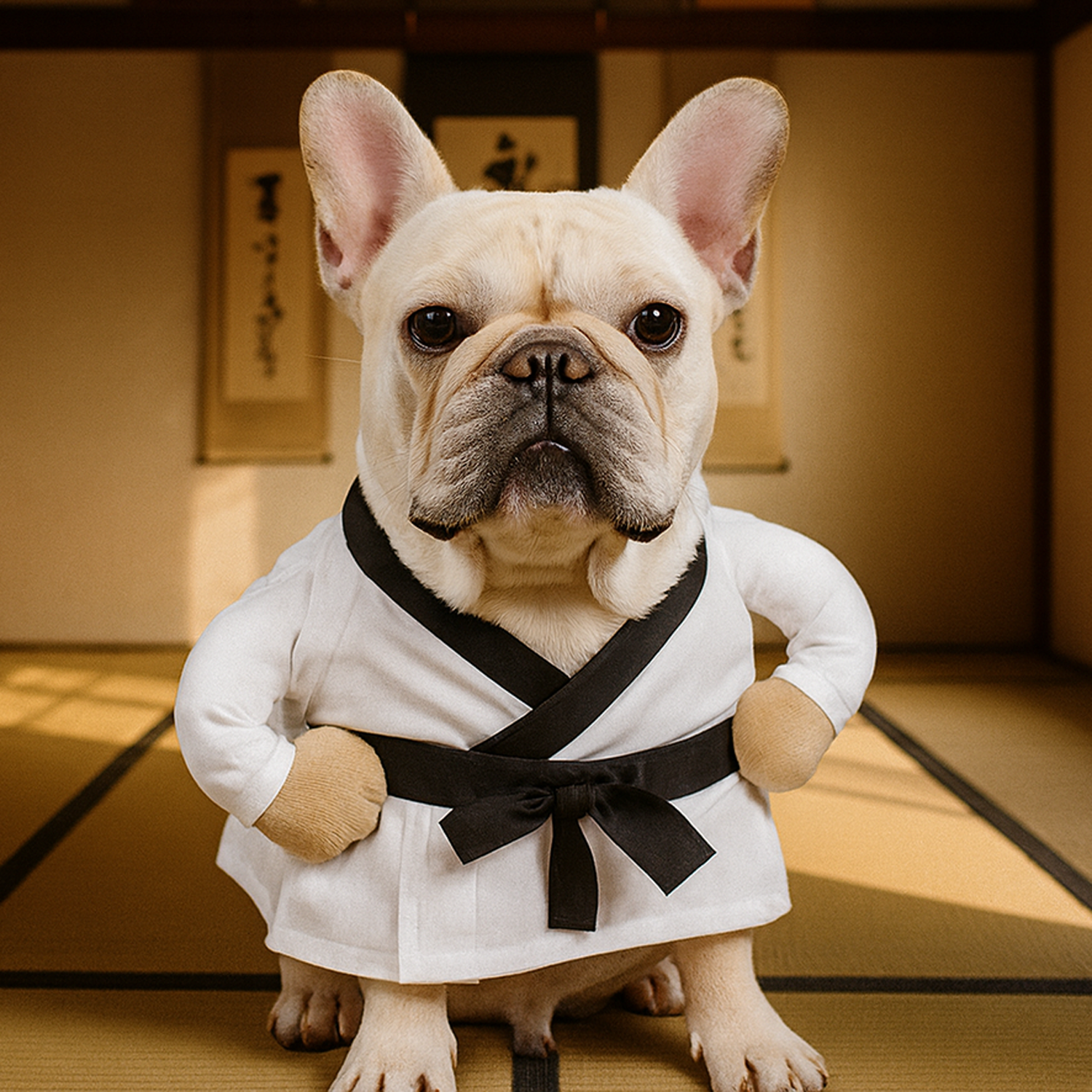 French Bulldog Funny Festive Costume for Outdoor Adventures-fadou