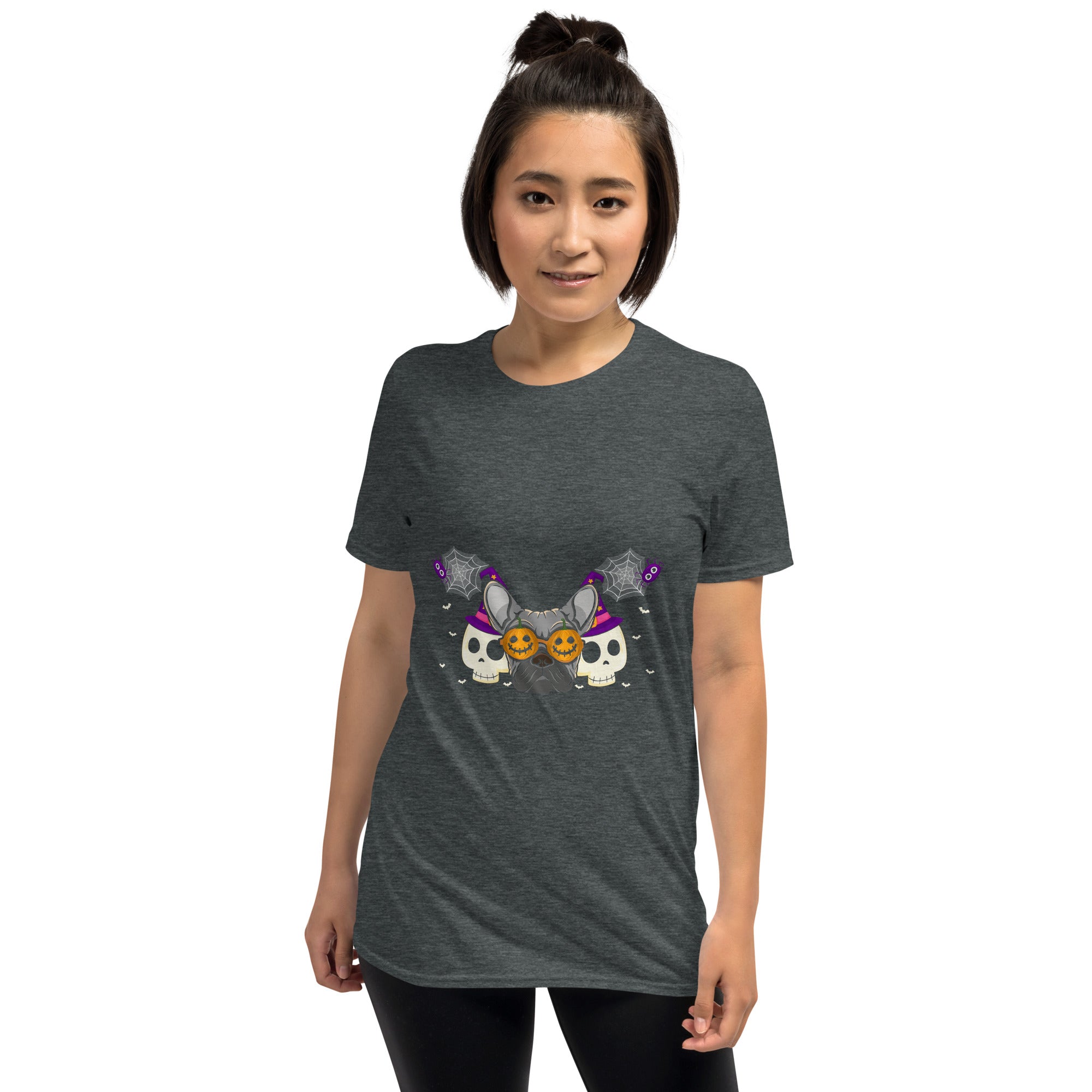 French Bulldog Halloween Cotton T-Shirt for Pet Culture-fadou