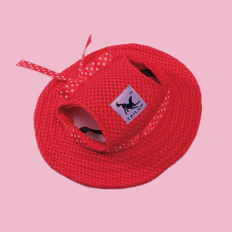 Sun-Savvy Frenchie Grooming Dress up Hat: a for Dog Lovers and Owners-fadou