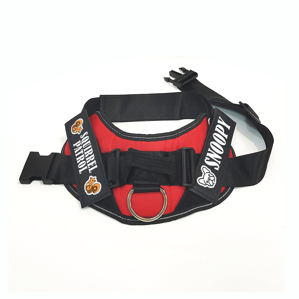 Frenchie Personalized Walking Harness for Flat-Face Breeds-fadou