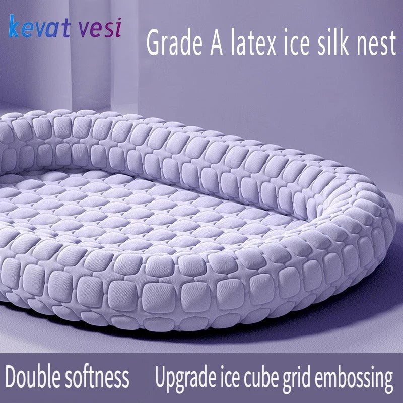 French Bulldog Summer Cozy Sofa Bed for Outdoor Adventures-fadou