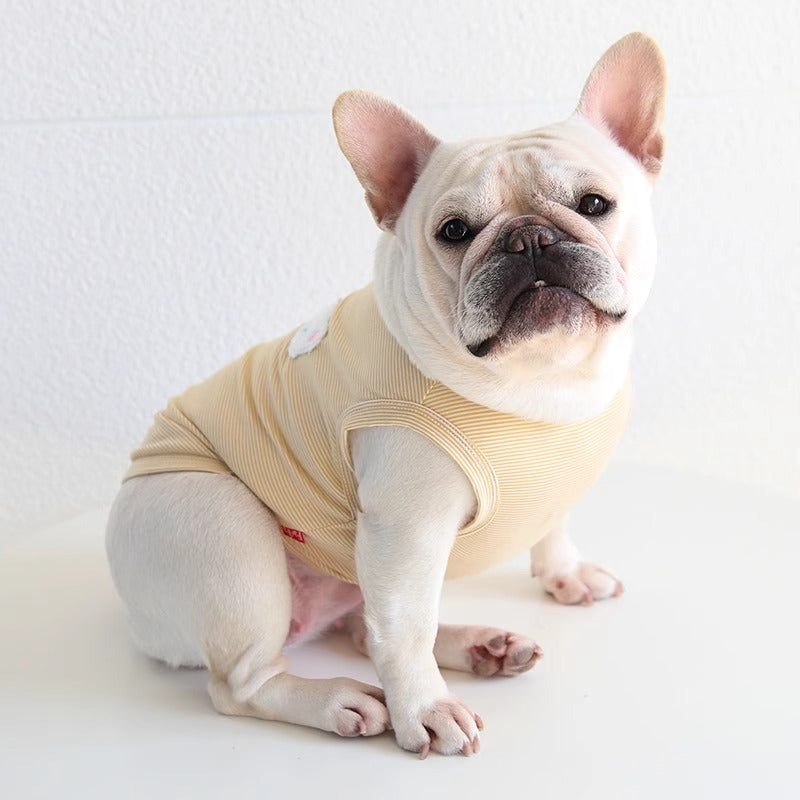 French Bulldog Breathable Graphic Tee for Everyday Wear-fadou