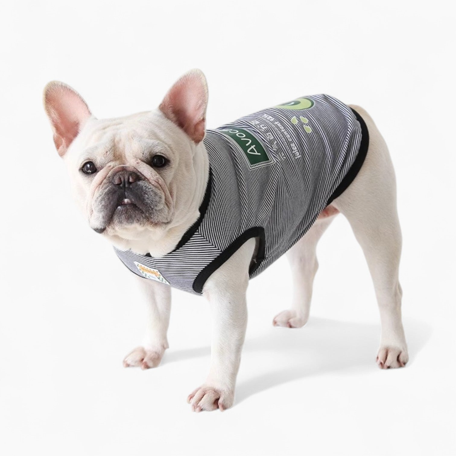 French Bulldog Breathable Graphic Tee for Everyday Wear-fadou