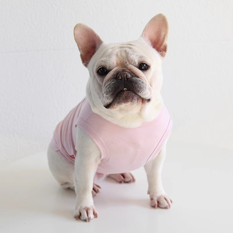 French Bulldog Breathable Graphic Tee for Everyday Wear-fadou