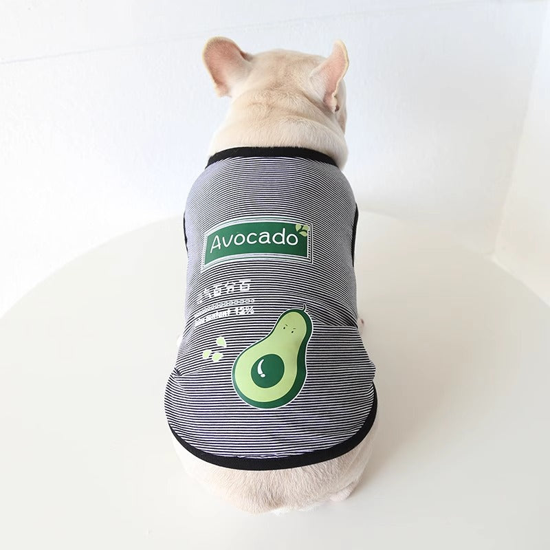 French Bulldog Breathable Graphic Tee for Everyday Wear-fadou