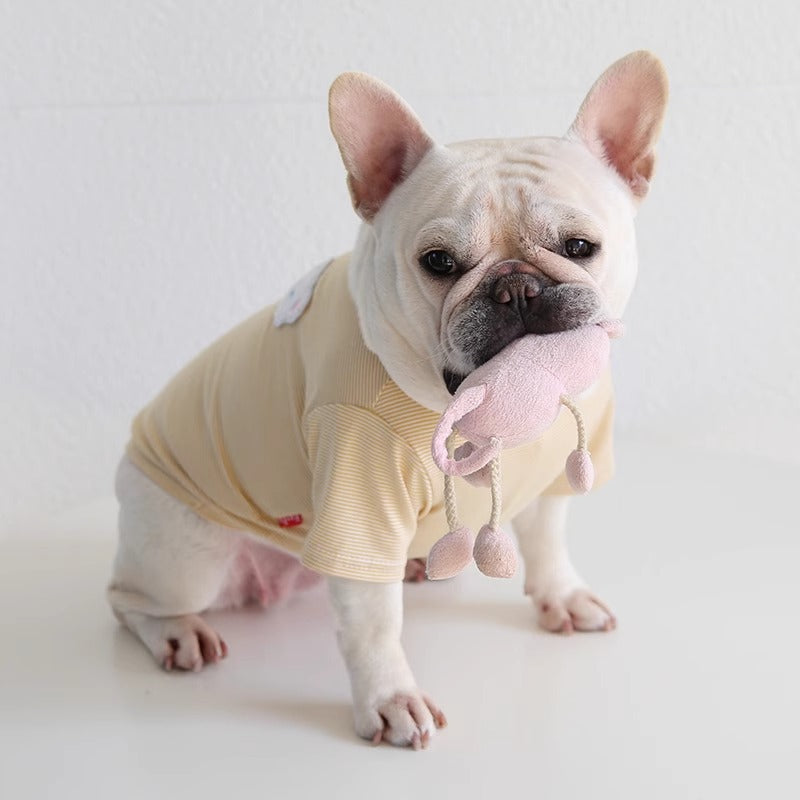 French Bulldog Breathable Graphic Tee for Everyday Wear-fadou