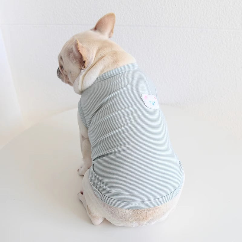 French Bulldog Breathable Graphic Tee for Everyday Wear-fadou