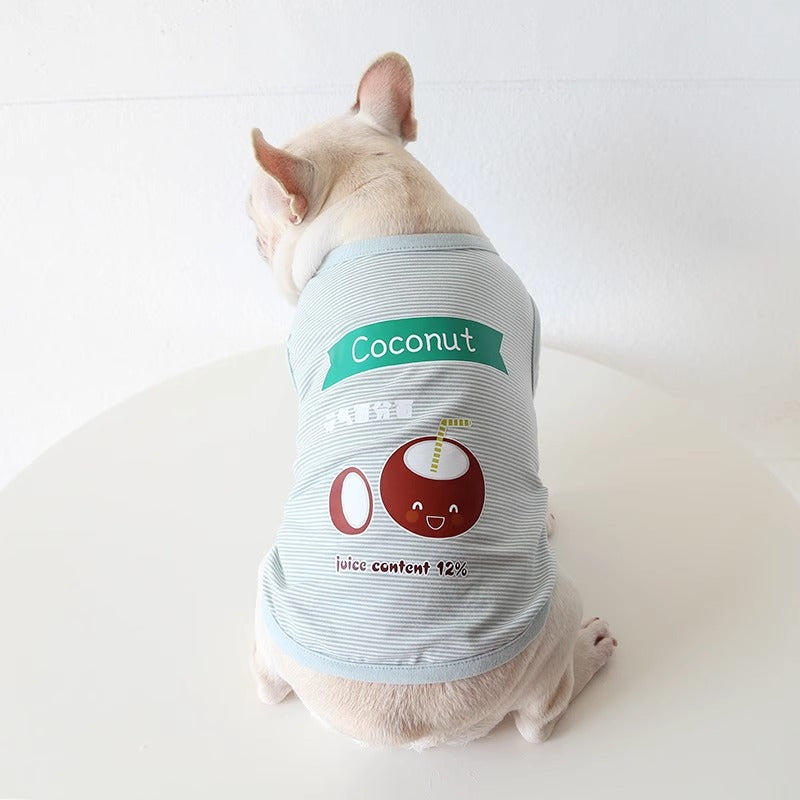 French Bulldog Breathable Graphic Tee for Everyday Wear-fadou