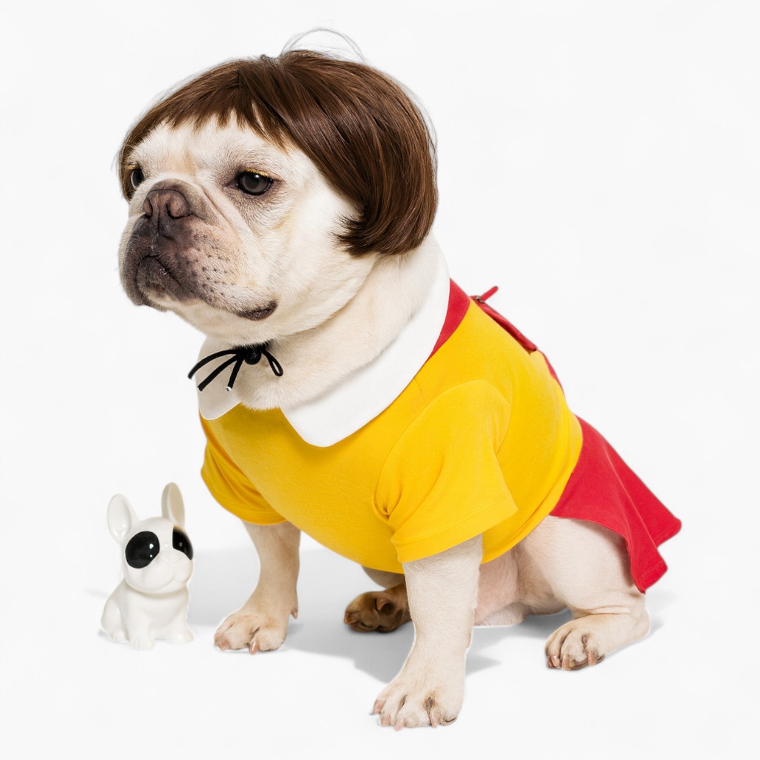 French Bulldog Funny Cute Dog Hat for Brachycephalic Dogs-fadou