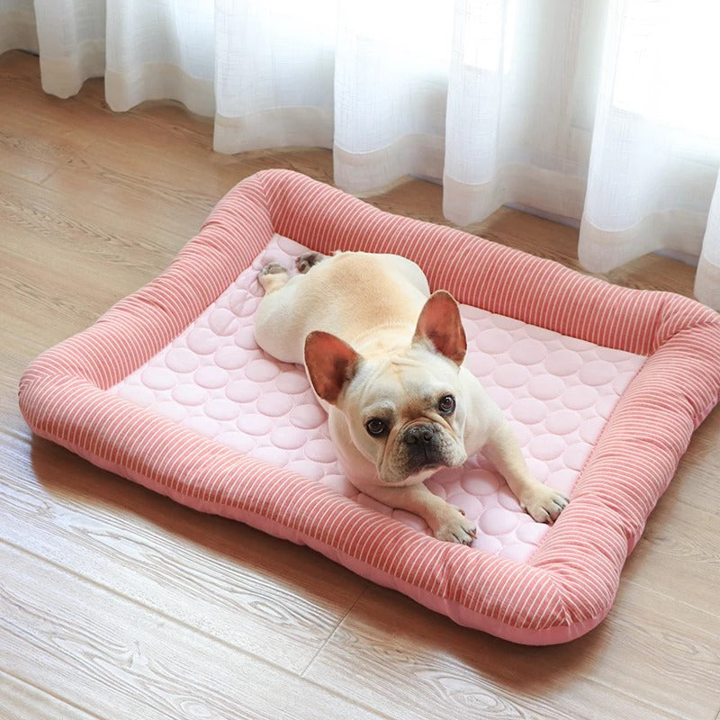 French Bulldog Breathable Dog Lounger for Brachycephalic Dogs-fadou