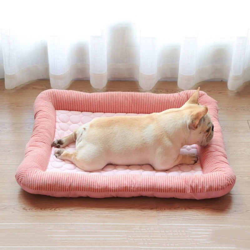 French Bulldog Breathable Dog Lounger for Brachycephalic Dogs-fadou