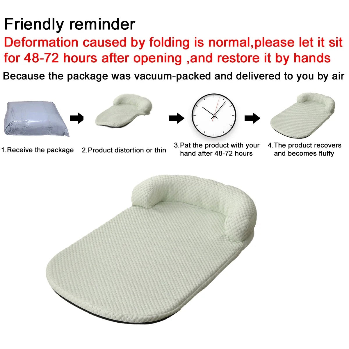 French Bulldog Breathable Pet Bed for Outdoor Adventures-fadou