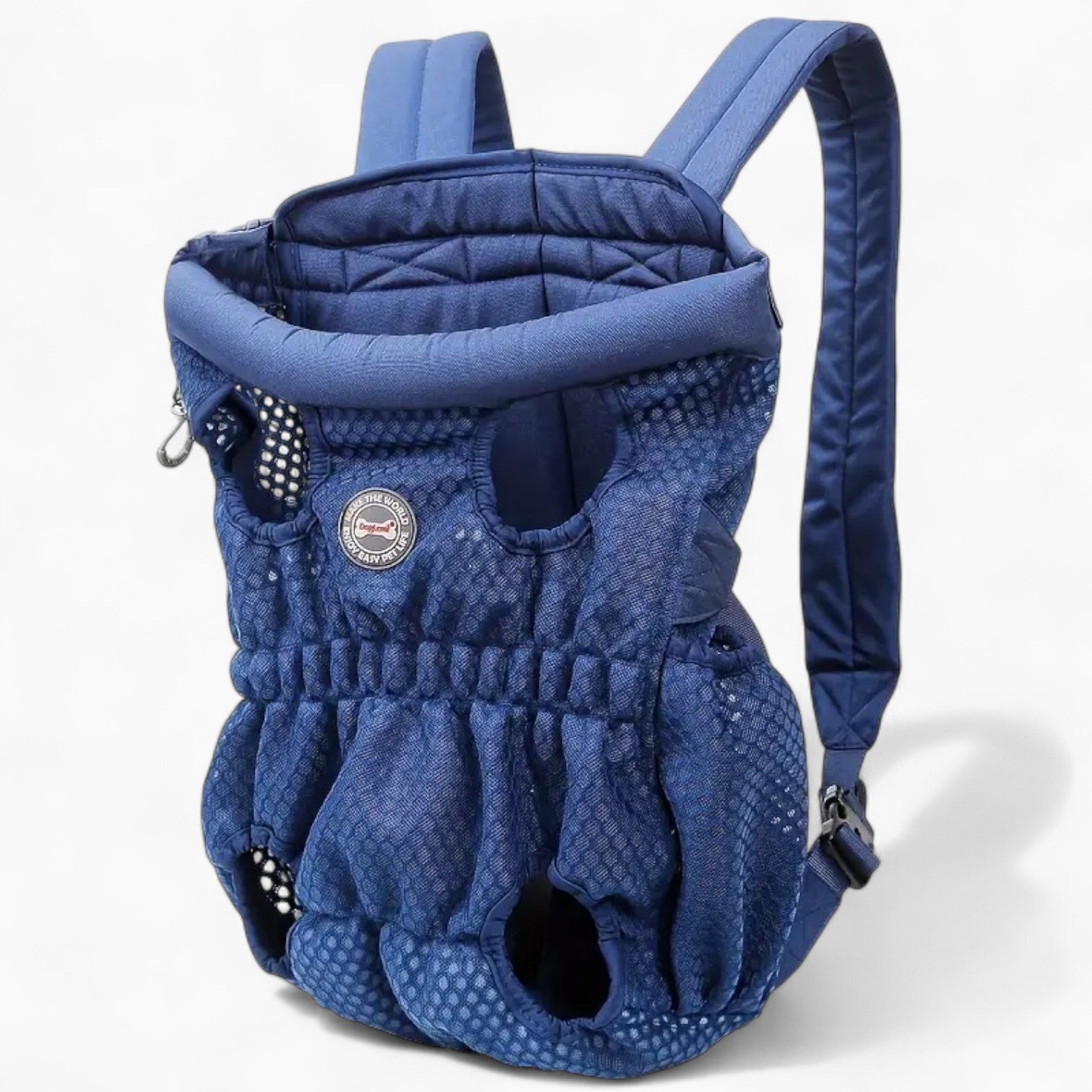 French Bulldog Breathable Travel Sling for Flat-Face Breeds-fadou