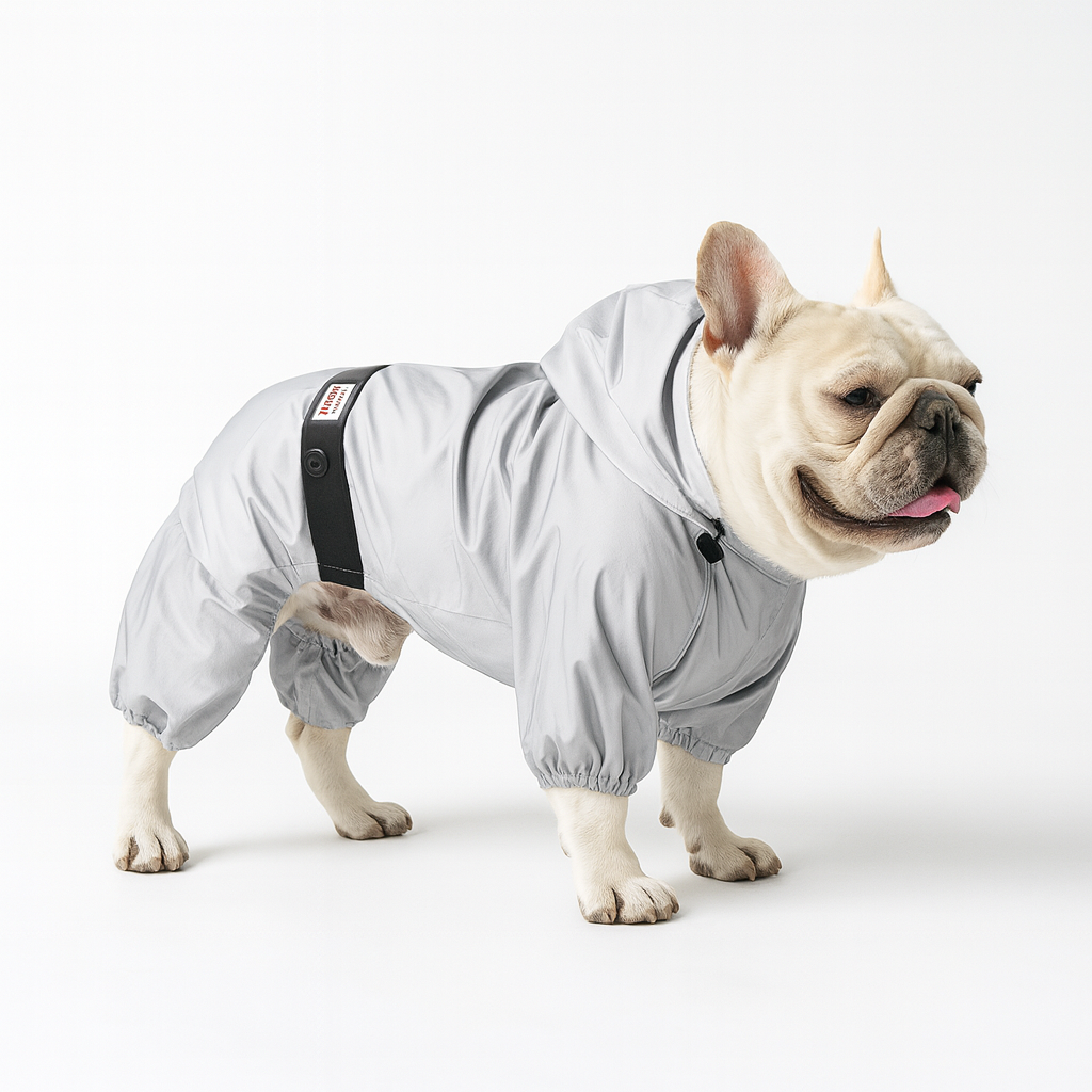 French Bulldog Soft Waterproof Coat for Training Sessions-fadou