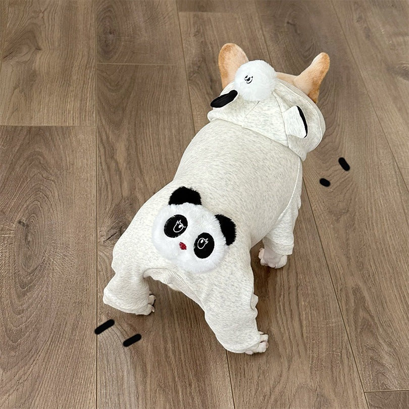 French Bulldog Cute Fleece Hoodie for Brachycephalic Dogs-fadou
