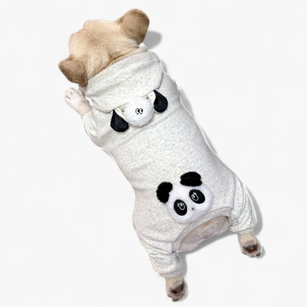 French Bulldog Cute Fleece Hoodie for Brachycephalic Dogs-fadou