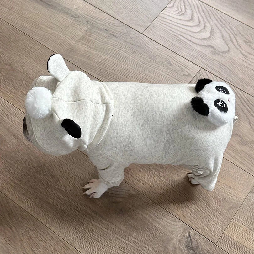 French Bulldog Cute Fleece Hoodie for Brachycephalic Dogs-fadou