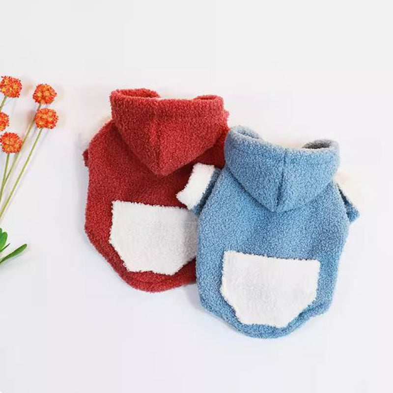 French Bulldog Plush Dog Mom Hoodie for Frenchie Enthusiasts-fadou