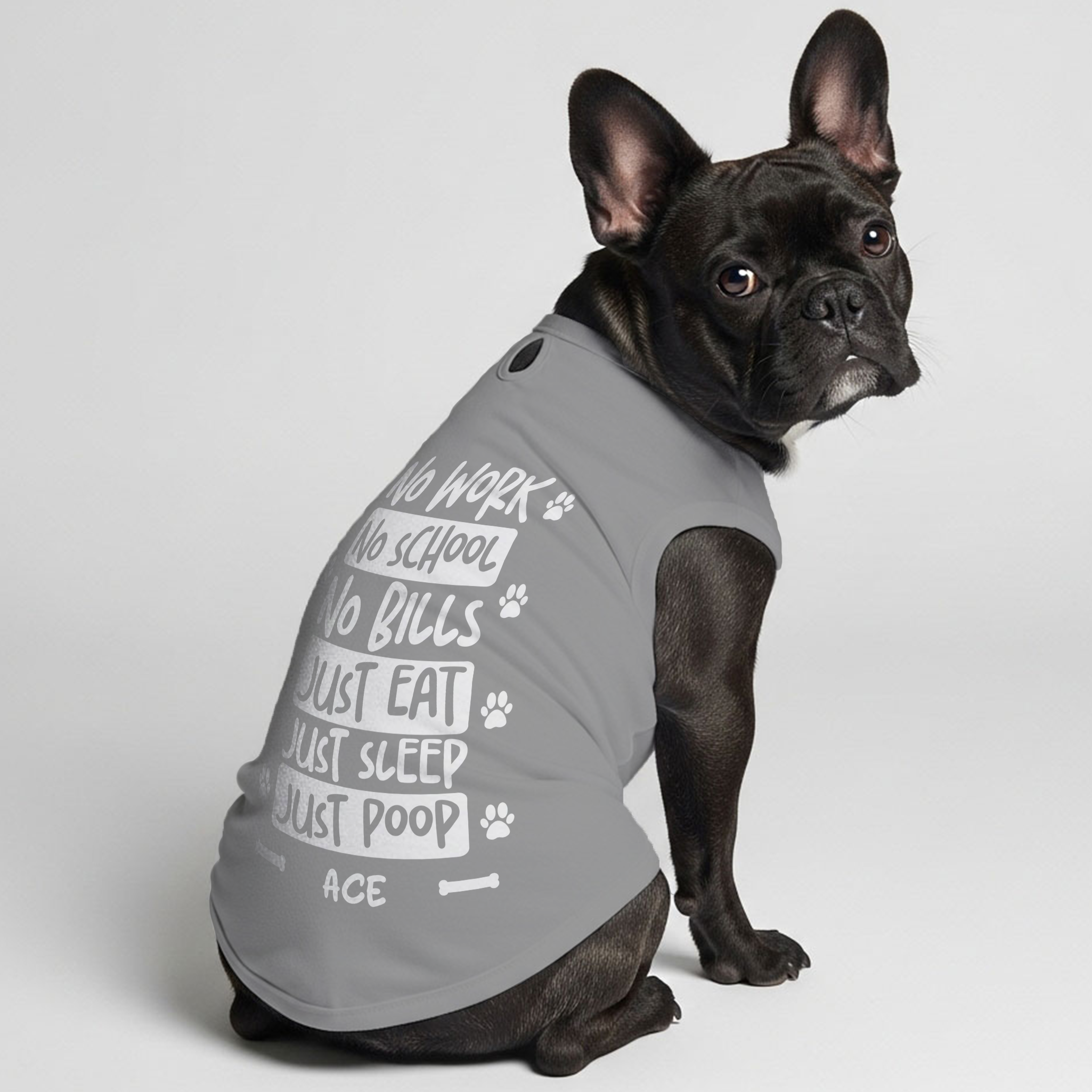 French Bulldog Personalized Unisex Shirt for Everyday Wear-fadou